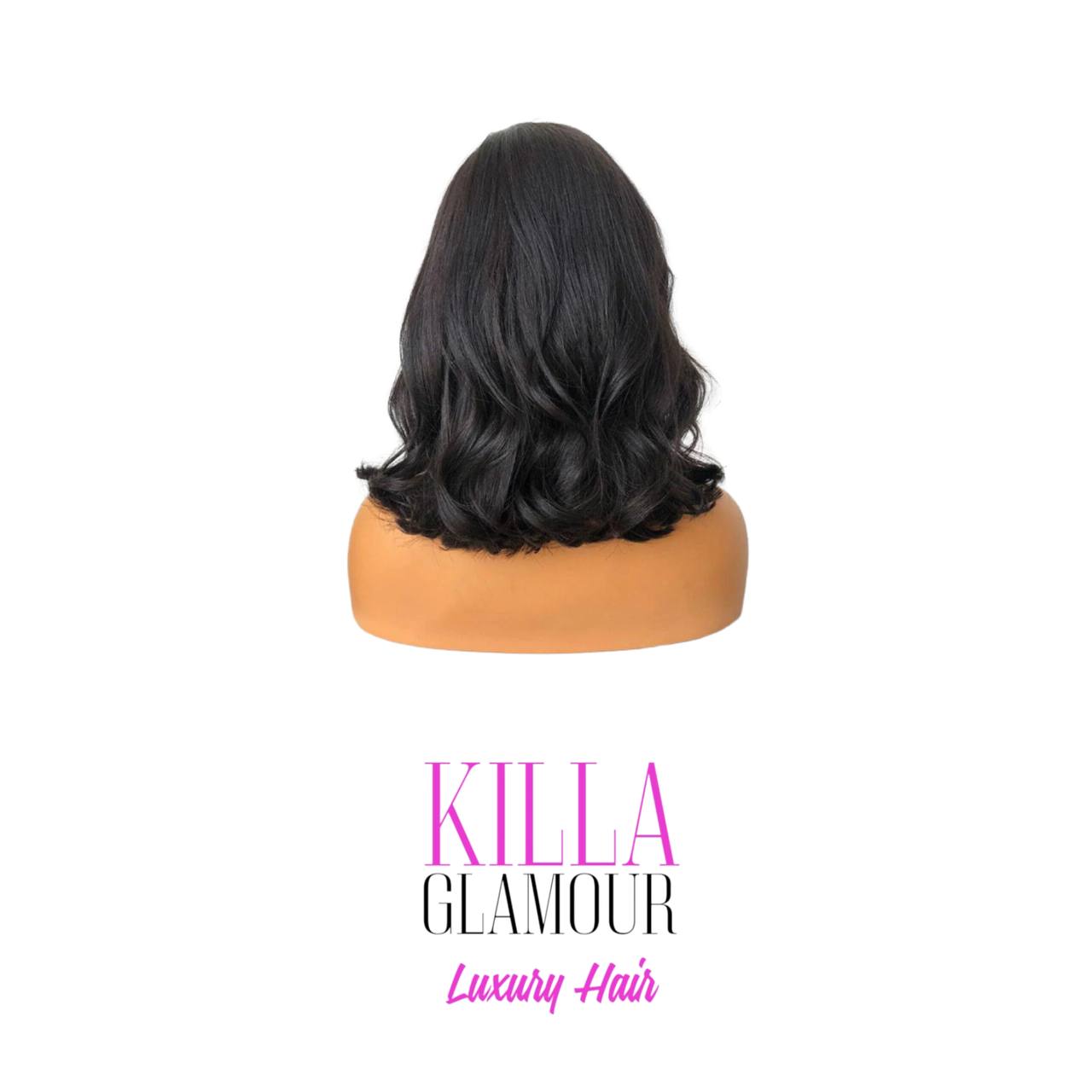 Transprent 5*5 Bob Wig