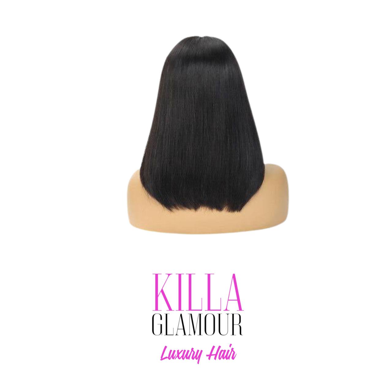 Transprent 5*5 Bob Wig